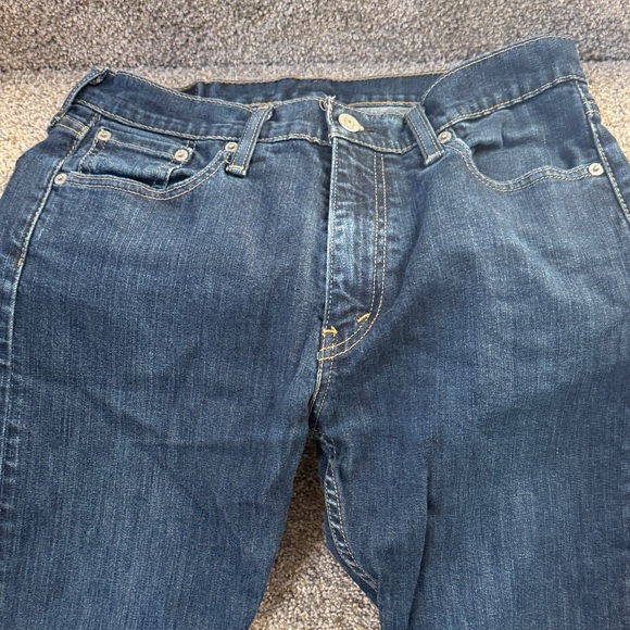 Levi's Men's Classic Blue 513 Straight Jeans, 30 x 30 - Picture 4 of 7